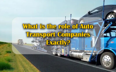 What is the role of Auto Transport Companies Exactly?