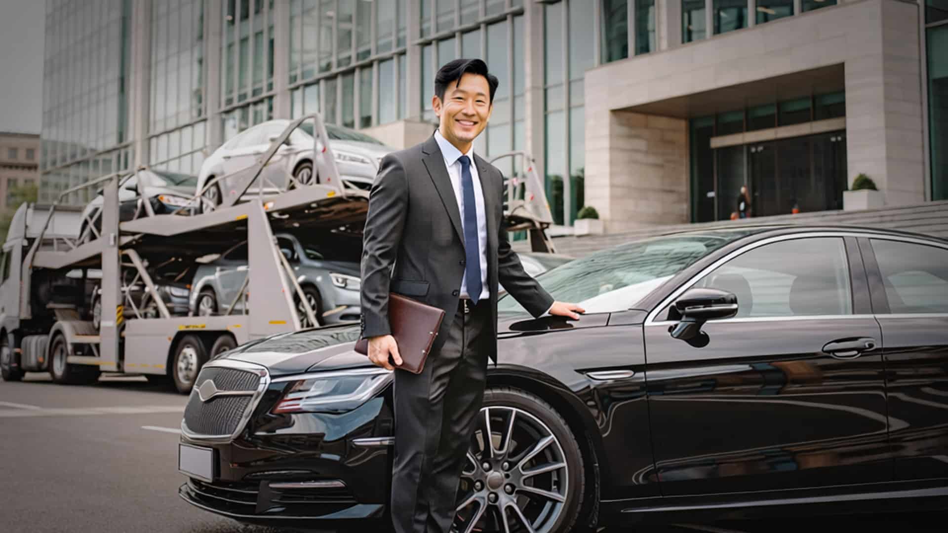 Man moving for new job ships his car